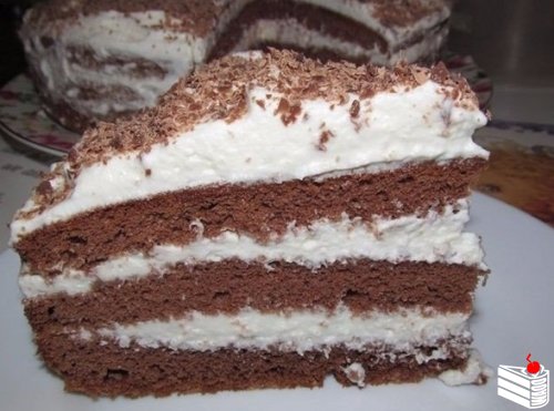 Пятиминутный шоколадный торт