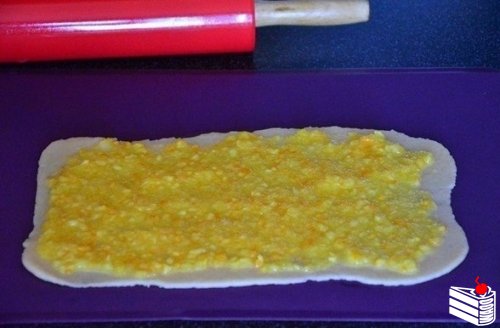 Печенье с апельсиновой начинкой