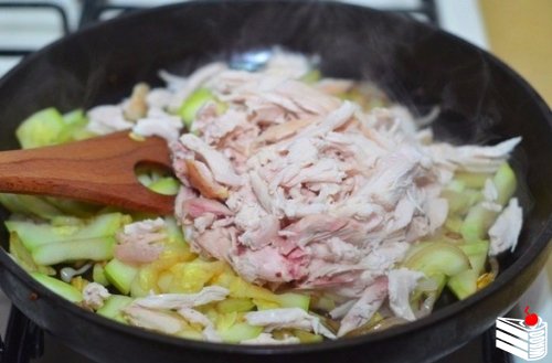 Cook Good - лучшие рецептыКиш с курицей и кабачком