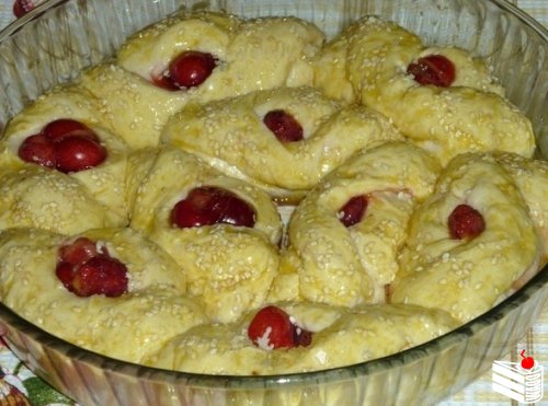 Дрожжевой пирог с ягодами от Инны Кондрашовой
