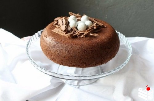 Шоколадный пирог с творожной начинкой в мультиварке.