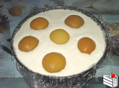 Торт Яичница-глазунья (торт без выпечки).