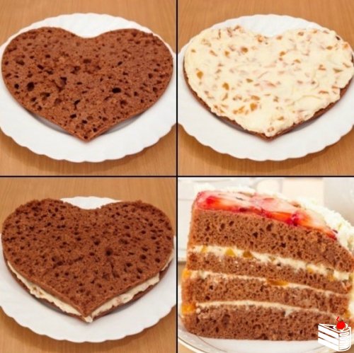 Торт «Сердце» для любимых