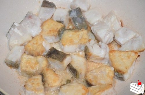 Рецепт рыбы в сливочном соусе от Наташи Чагай.