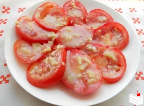 Маринованные помидоры за 30 минут.