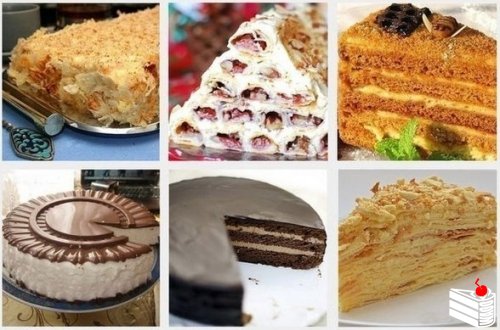 5 самых популярных тортов. Рецепты