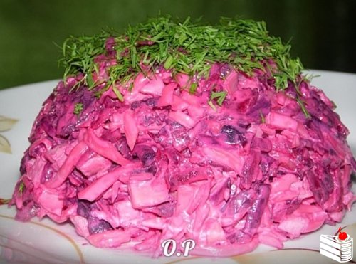 Подборка салатов от Ольги Романовой.