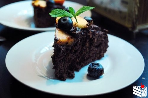 Шоколадный торт "Маленькое чёрное платье".