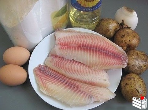 Рыба в картофельной корочке