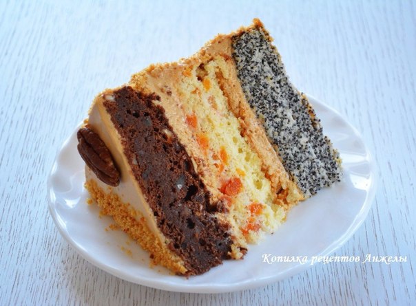 Киевский торт Акилежна.