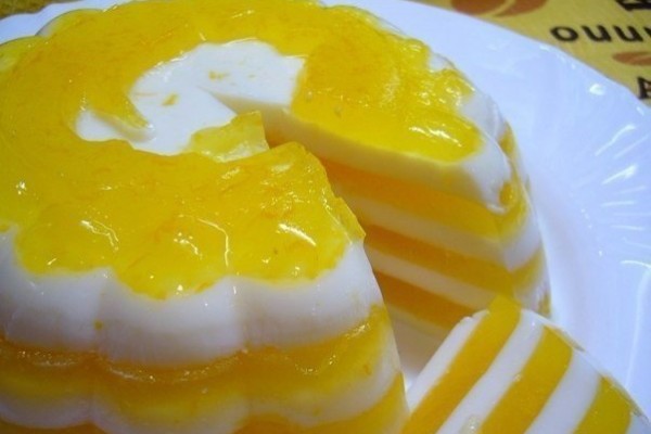 Десерт «Апельсиновое чудо»