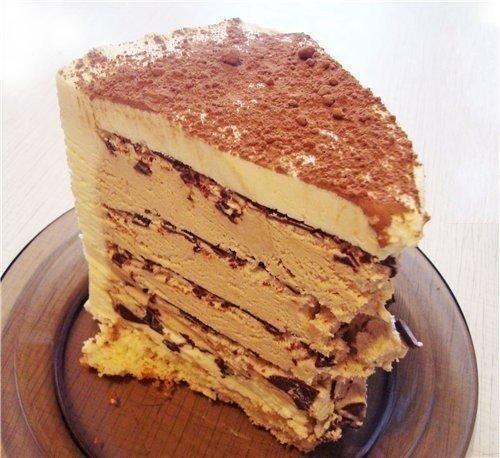 «Торт «Кофе с шоколадом» БЕЗ ДУХОВКИ»
